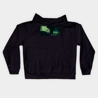 Waiting At Weed Dispensary Kids Hoodie